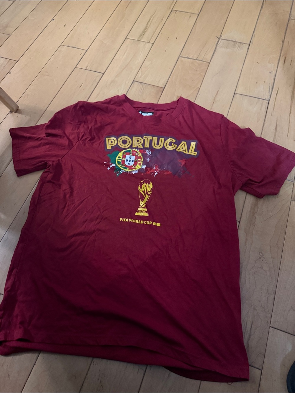 Portugal World Cup Graphic Tee - Red